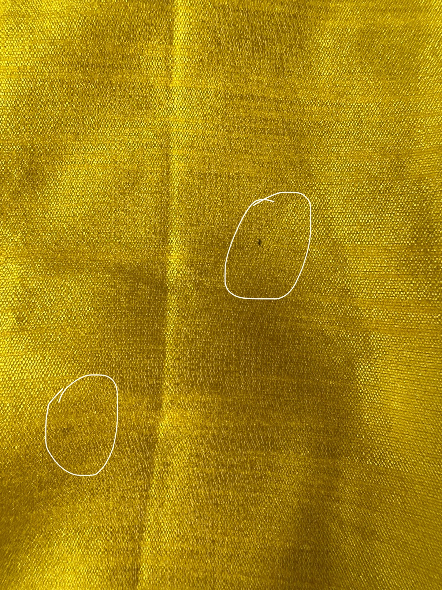 Imperfect Cancan Skirt - Yellow (Waist 38" Length 42")