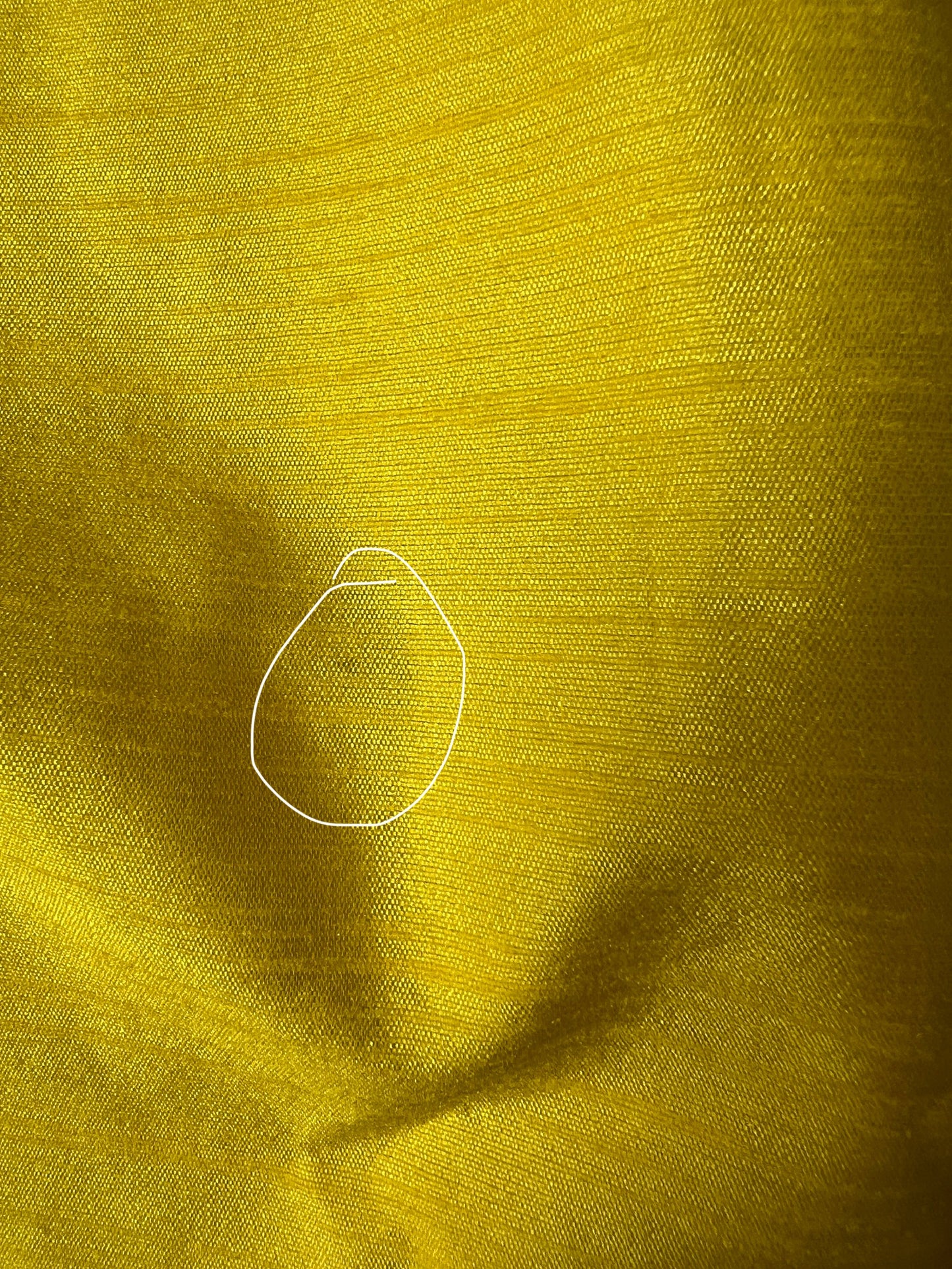 Imperfect Cancan Skirt - Yellow (Waist 38" Length 42")