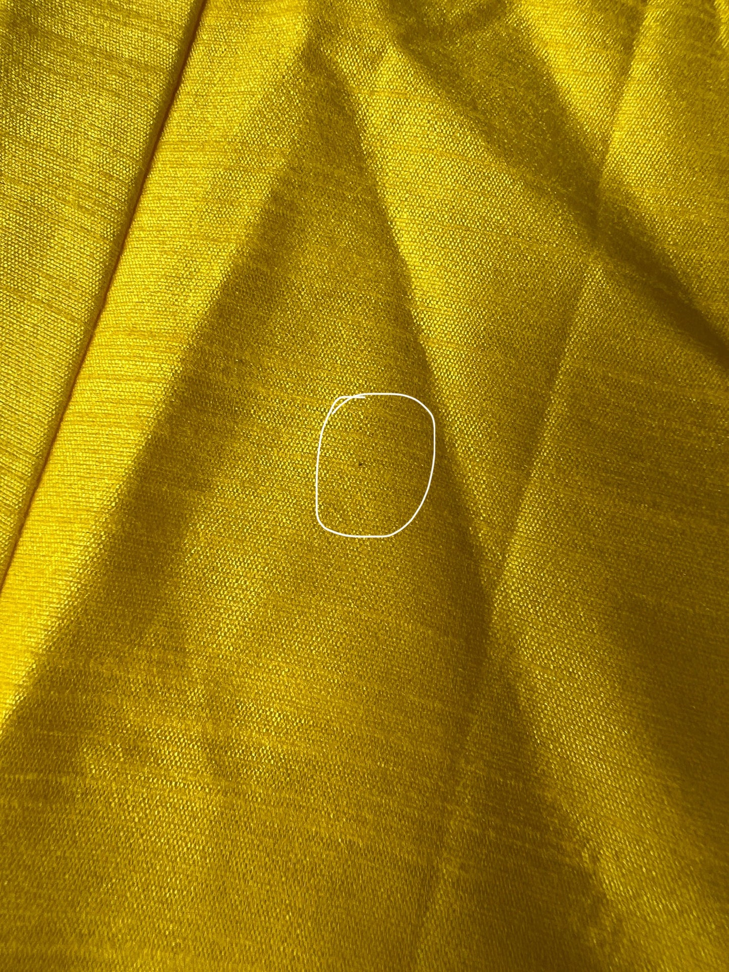 Imperfect Cancan Skirt - Yellow (Waist 38" Length 42")