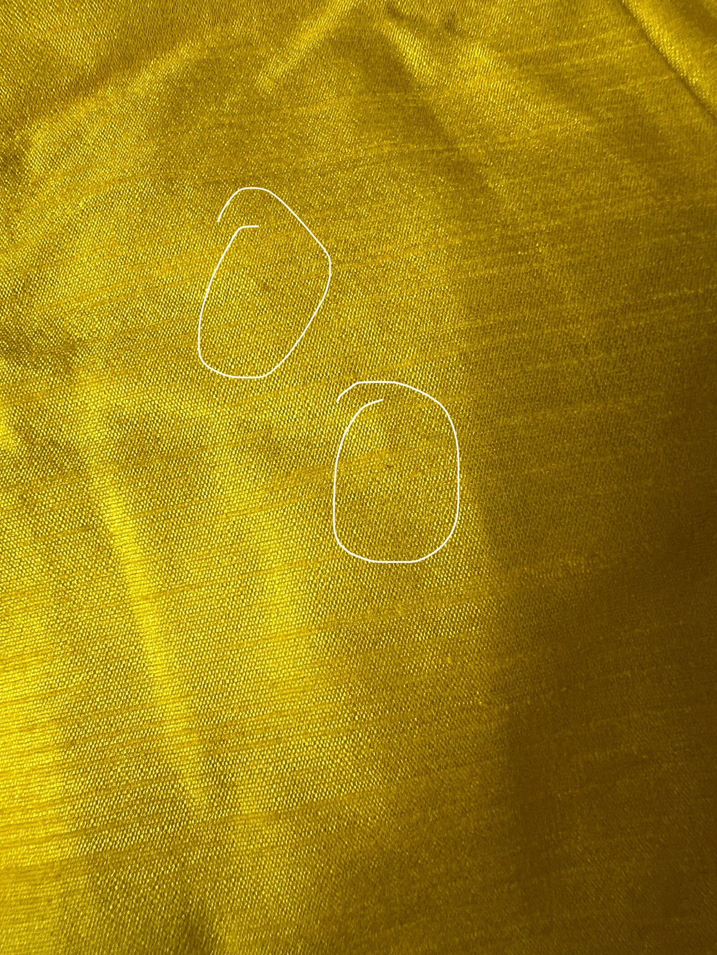 Imperfect Cancan Skirt - Yellow (Waist 38" Length 42")