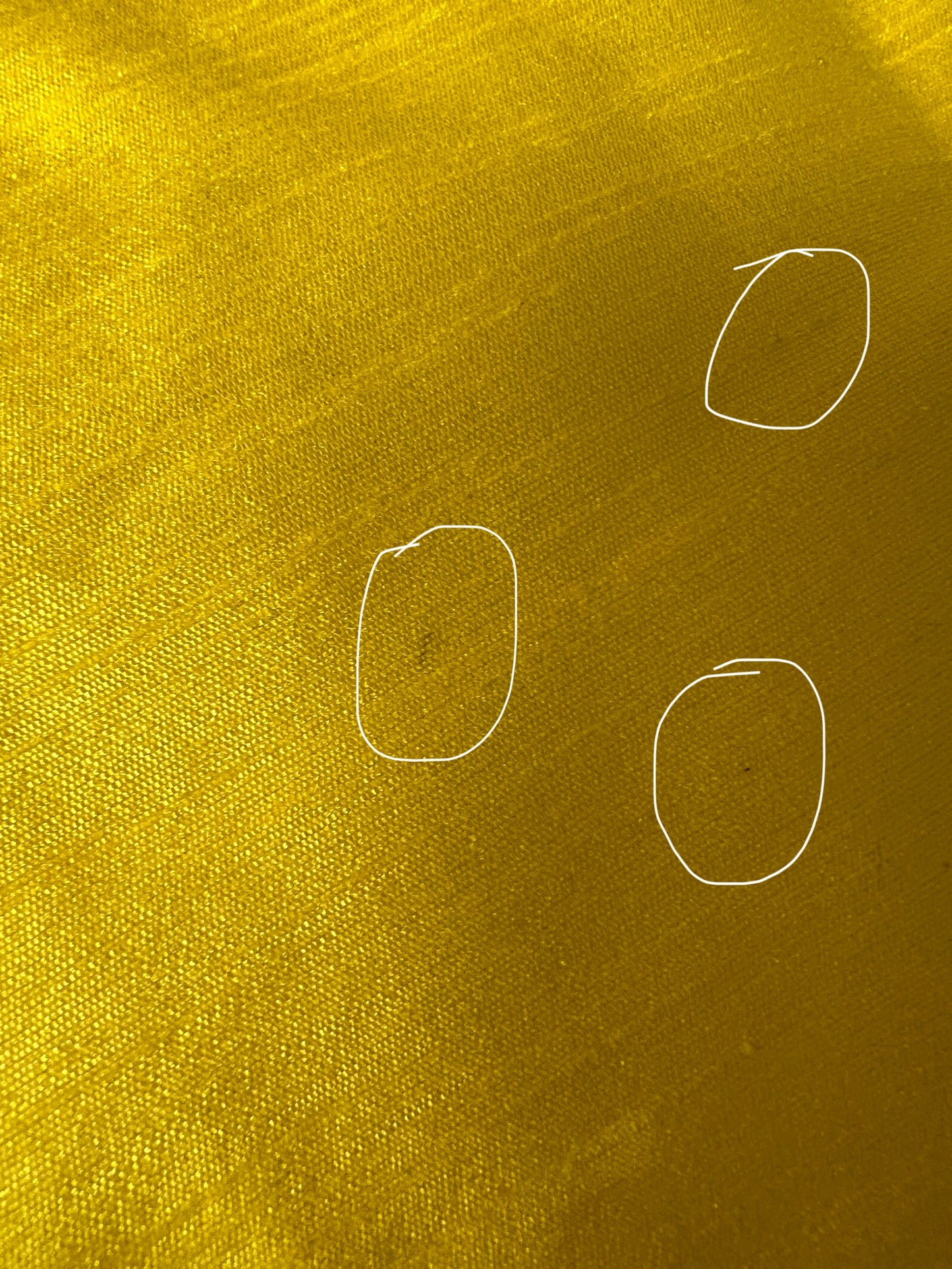 Imperfect Cancan Skirt - Yellow (Waist 38" Length 42")