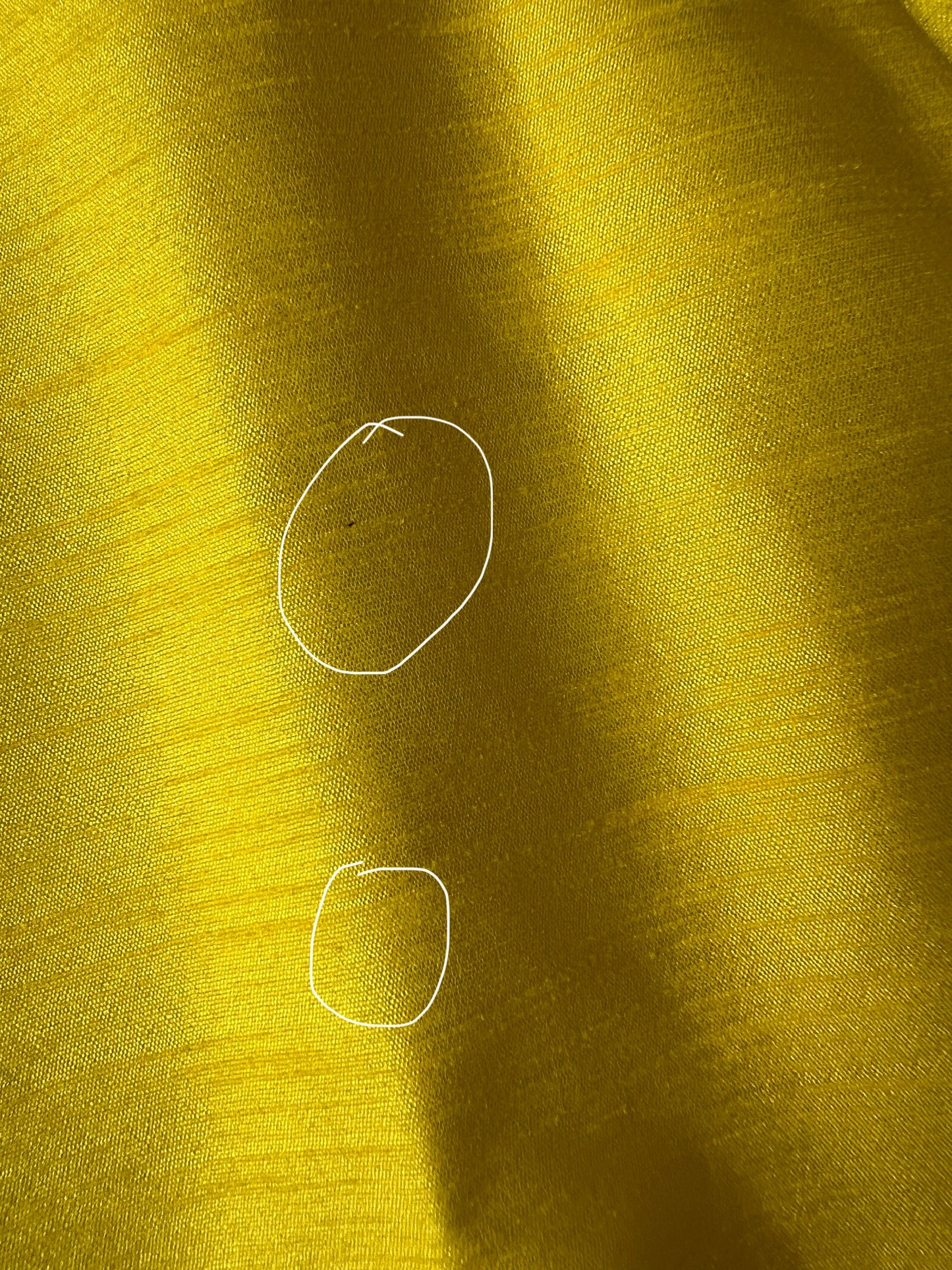 Imperfect Cancan Skirt - Yellow (Waist 38" Length 42")