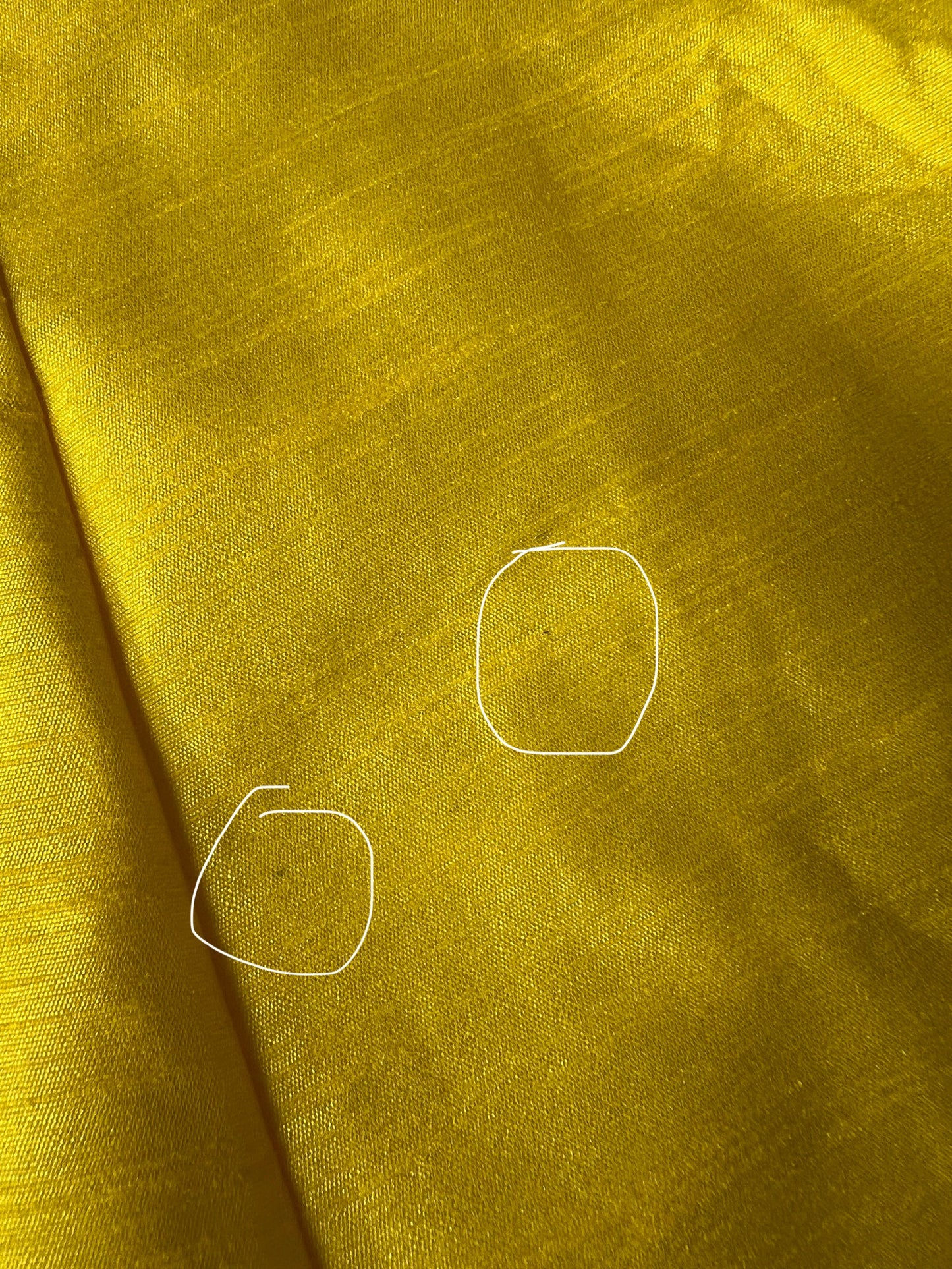 Imperfect Cancan Skirt - Yellow (Waist 38" Length 42")