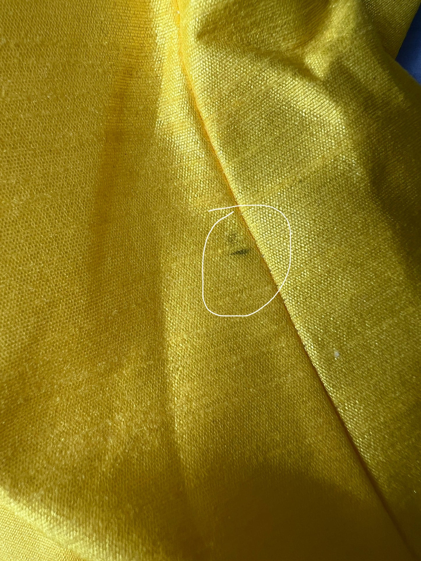 Imperfect Cancan Skirt - Yellow (Waist 38" Length 42")