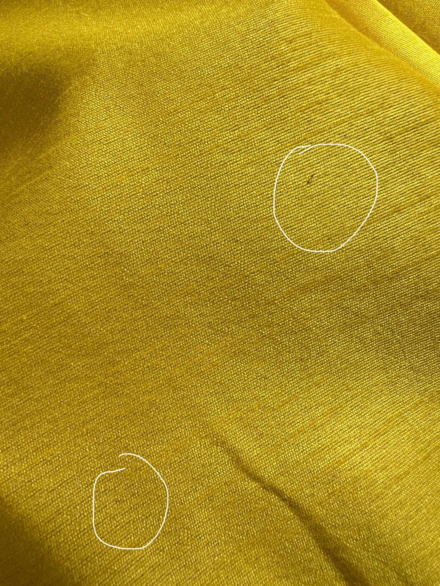 Imperfect Cancan Skirt - Yellow (Waist 38" Length 39")