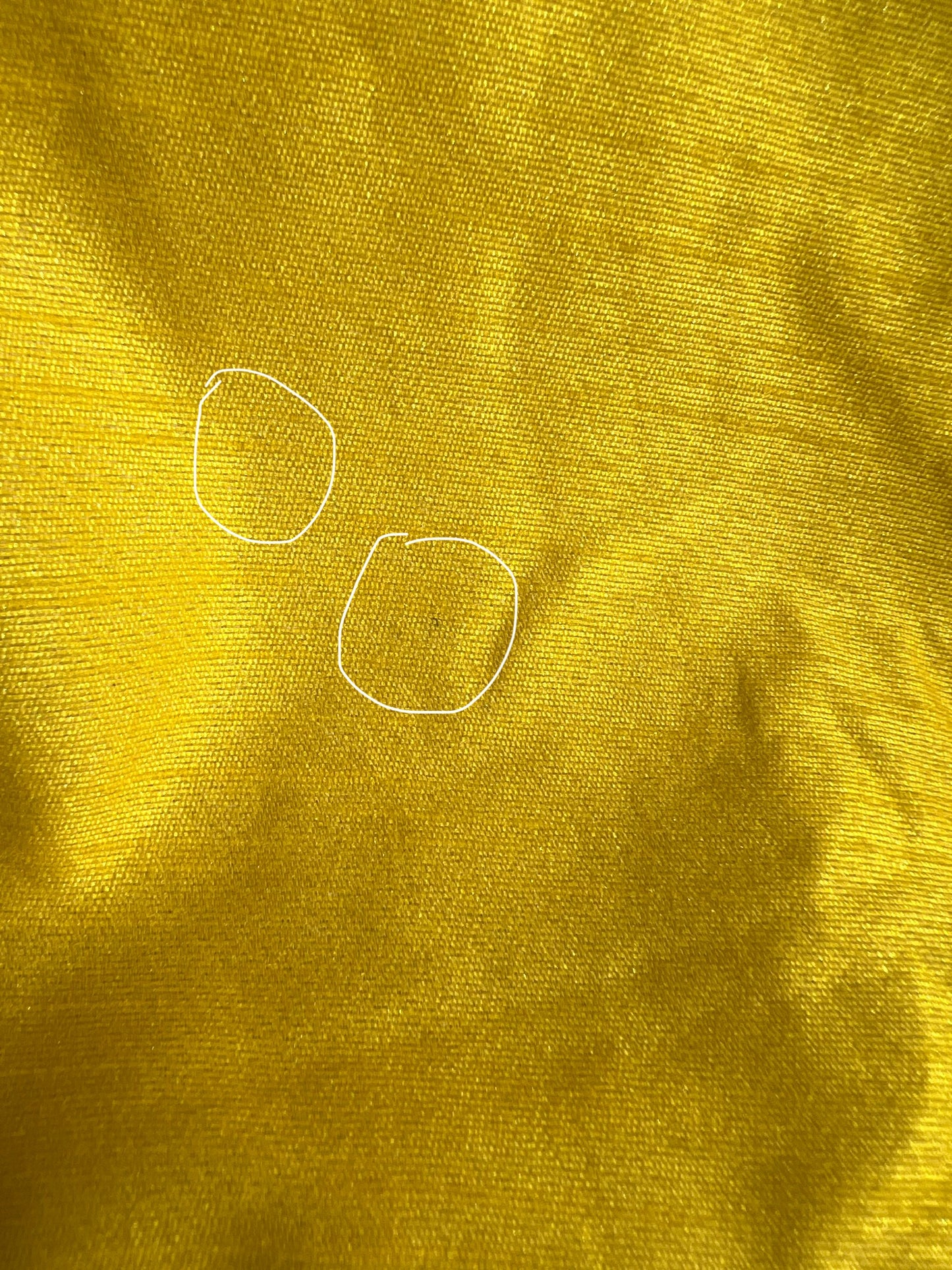 Imperfect Cancan Skirt - Yellow (Waist 38" Length 39")