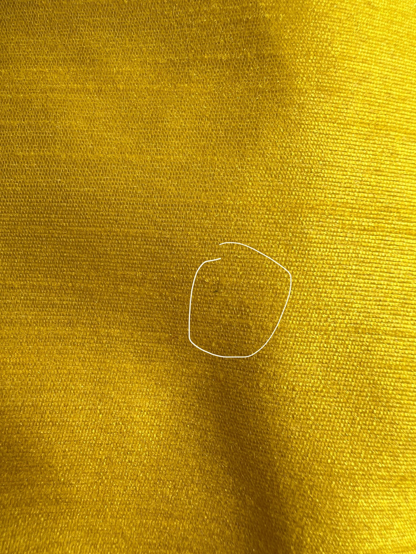 Imperfect Cancan Skirt - Yellow (Waist 38" Length 39")