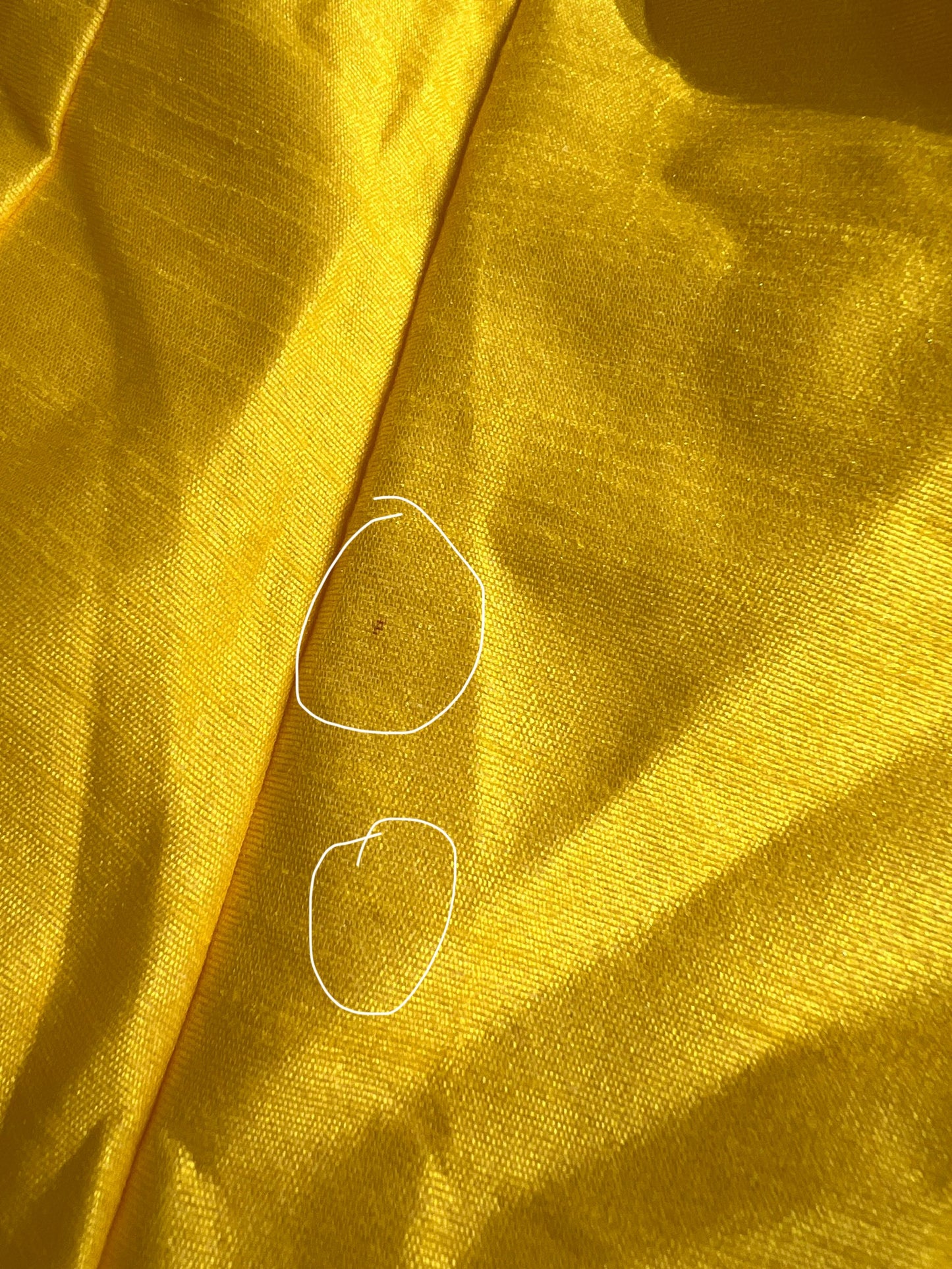 Imperfect Cancan Skirt - Yellow (Waist 38" Length 39")