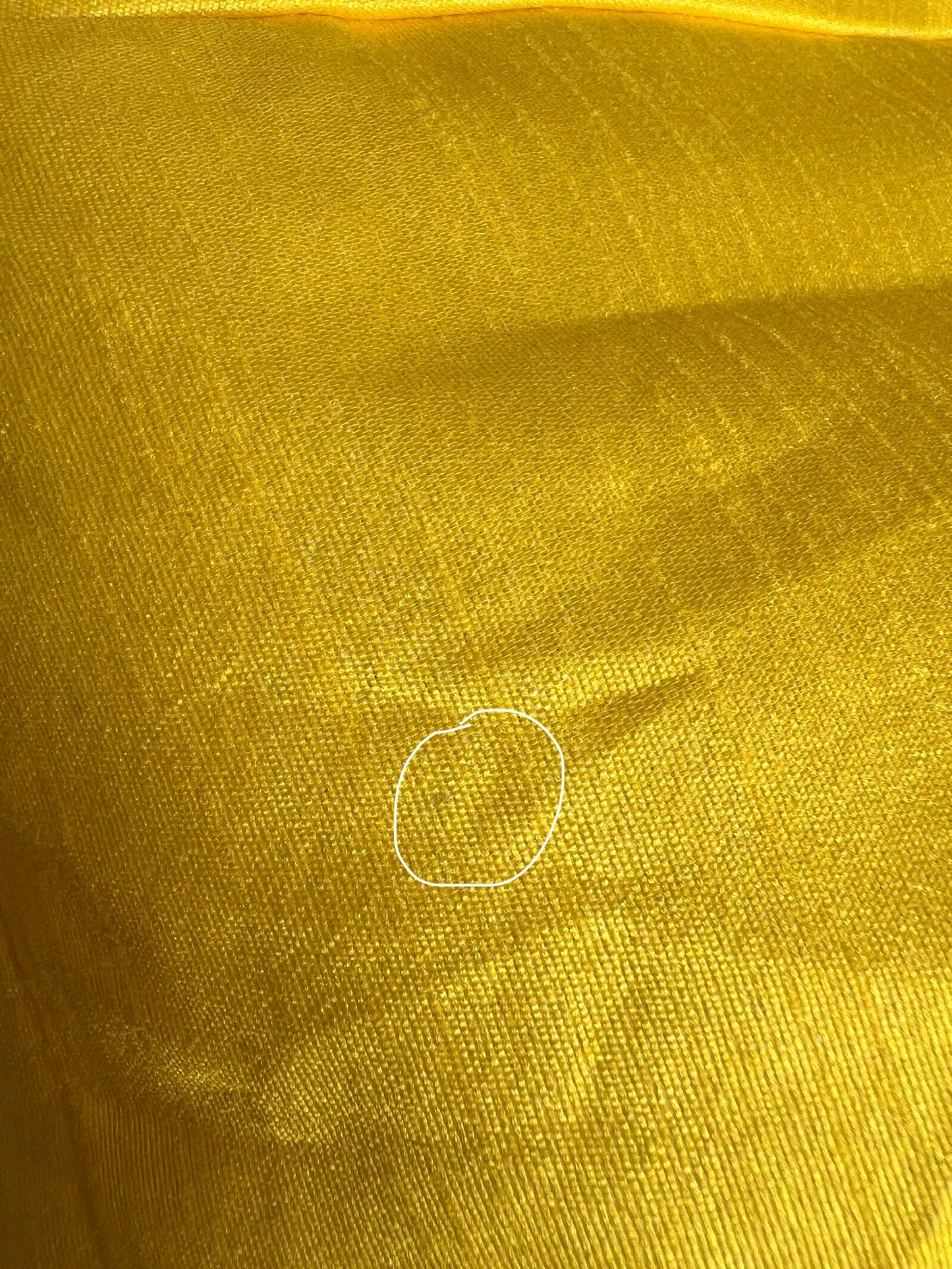 Imperfect Cancan Skirt - Yellow (Waist 38" Length 39")