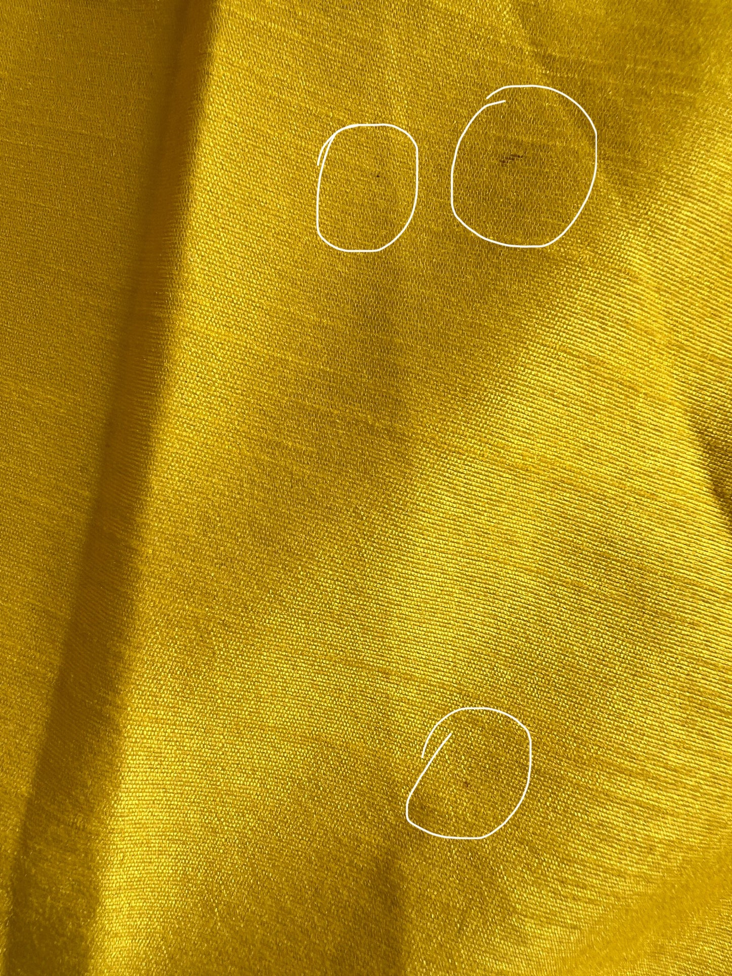 Imperfect Cancan Skirt - Yellow (Waist 38" Length 39")