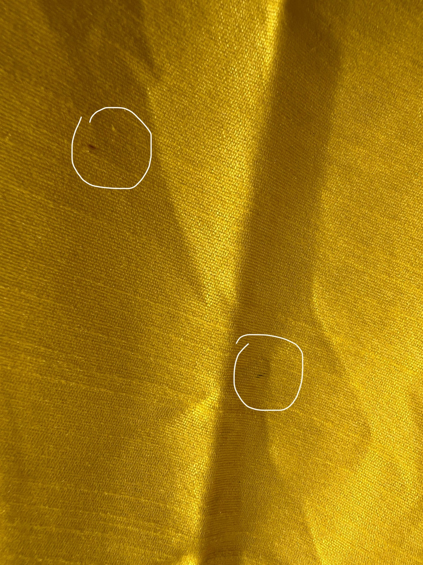 Imperfect Cancan Skirt - Yellow (Waist 38" Length 39")