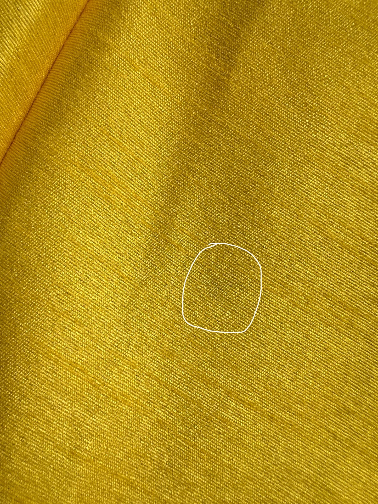 Imperfect Cancan Skirt - Yellow (Waist 38" Length 39")