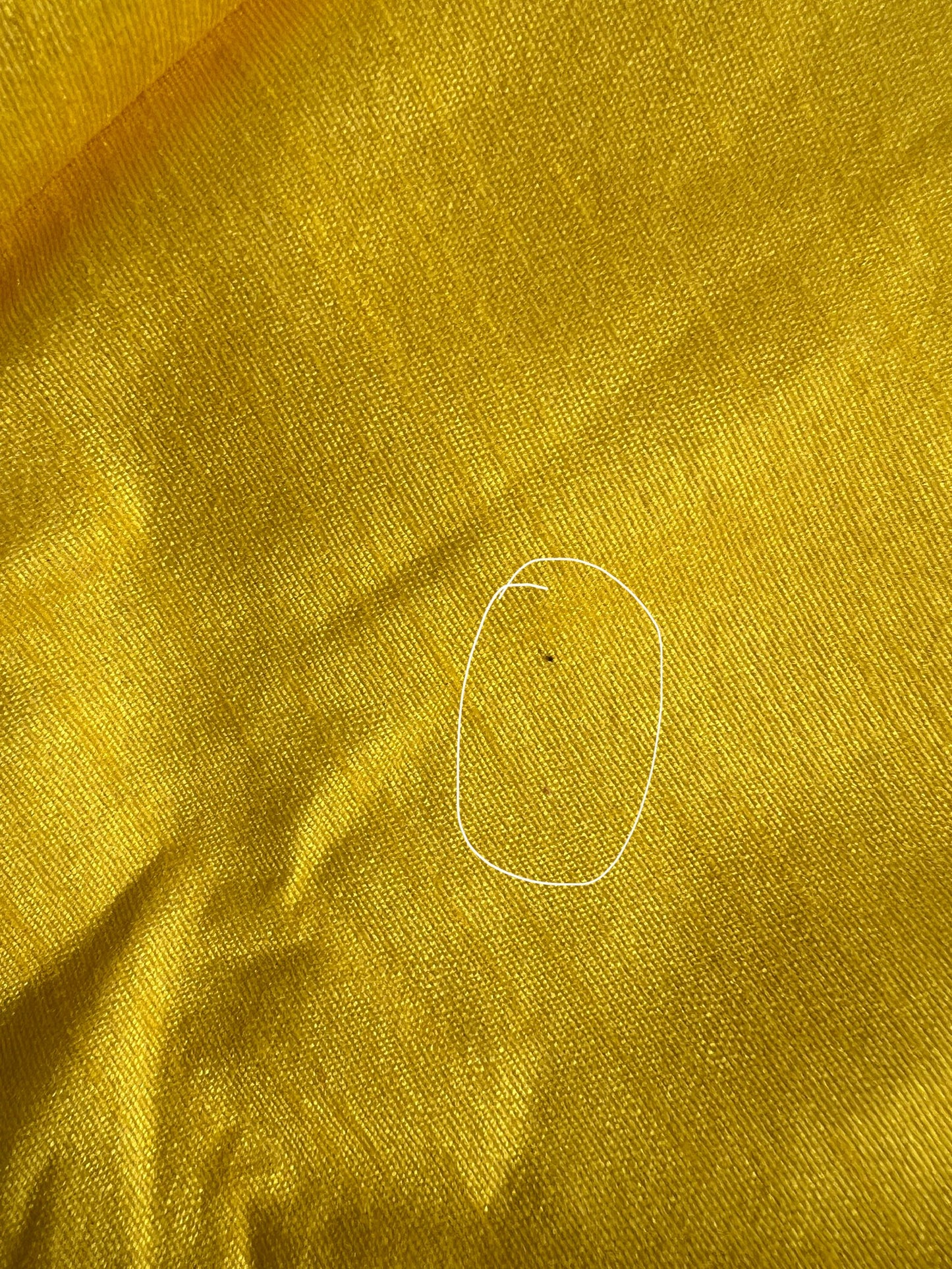 Imperfect Cancan Skirt - Yellow (Waist 38" Length 39")