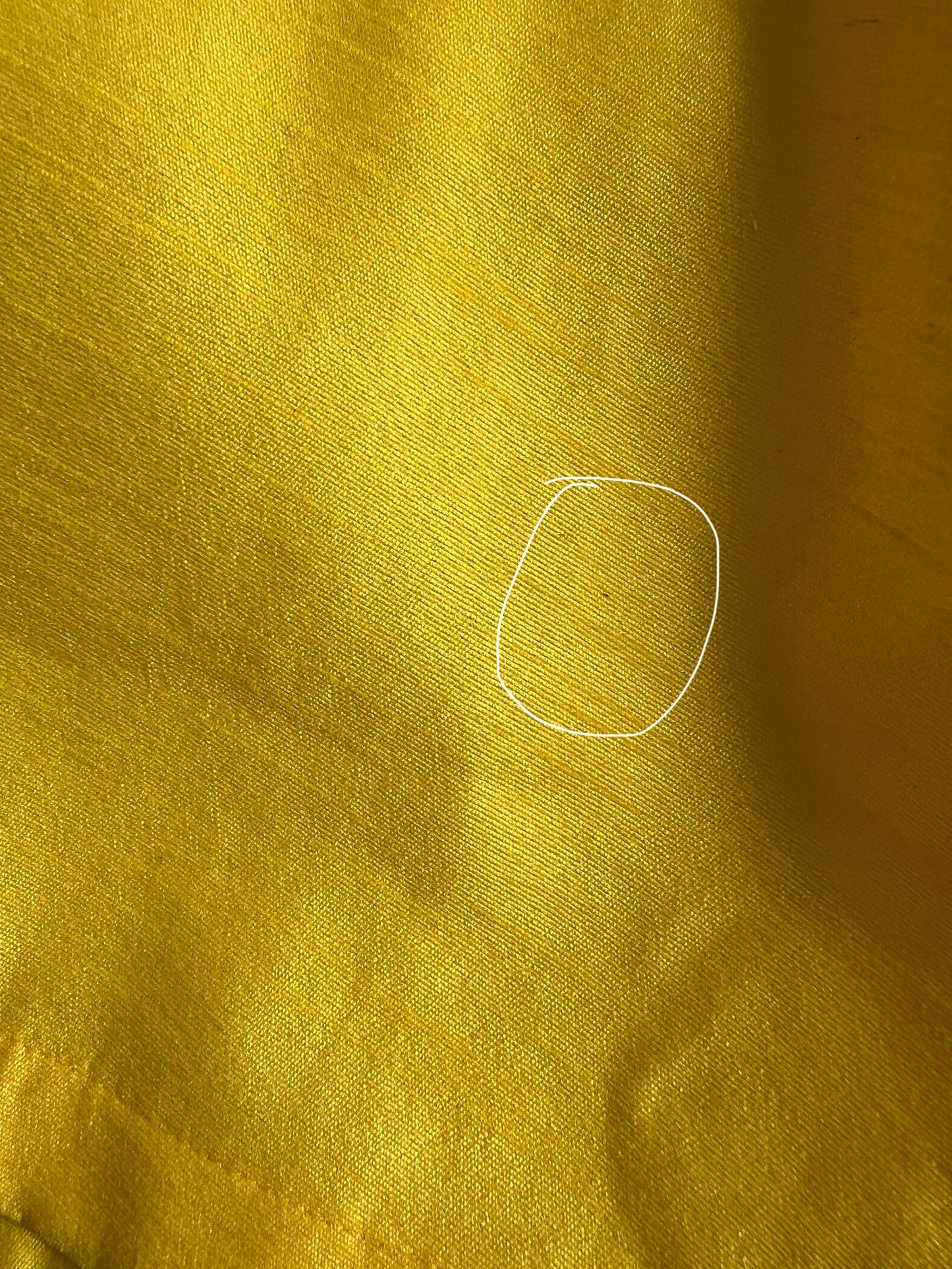 Imperfect Cancan Skirt - Yellow (Waist 38" Length 39")