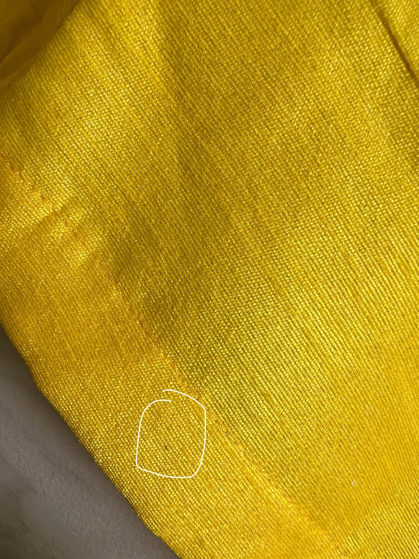 Imperfect Cancan Skirt - Yellow (Waist 38" Length 39")