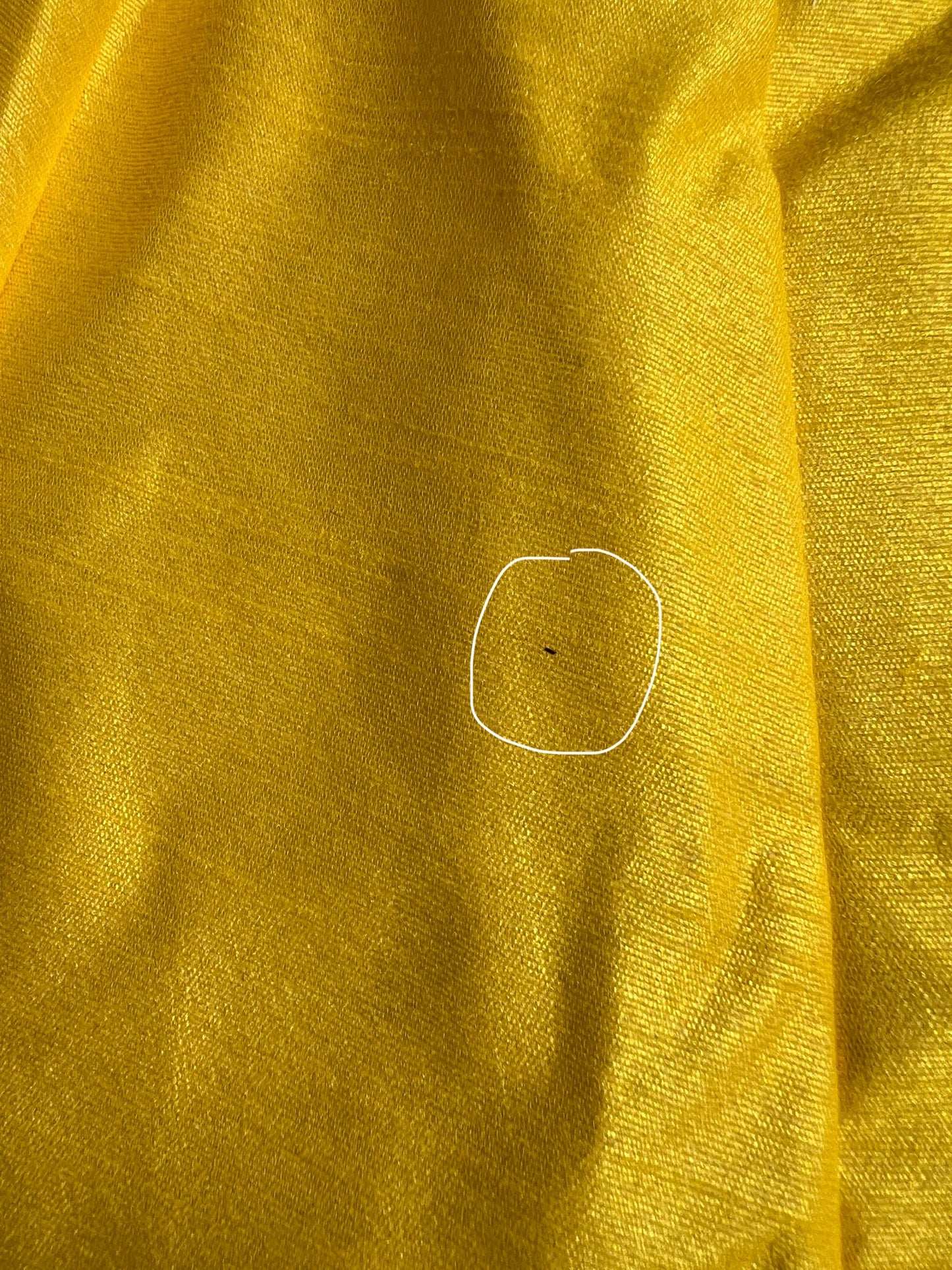 Imperfect Cancan Skirt - Yellow (Waist 38" Length 39")