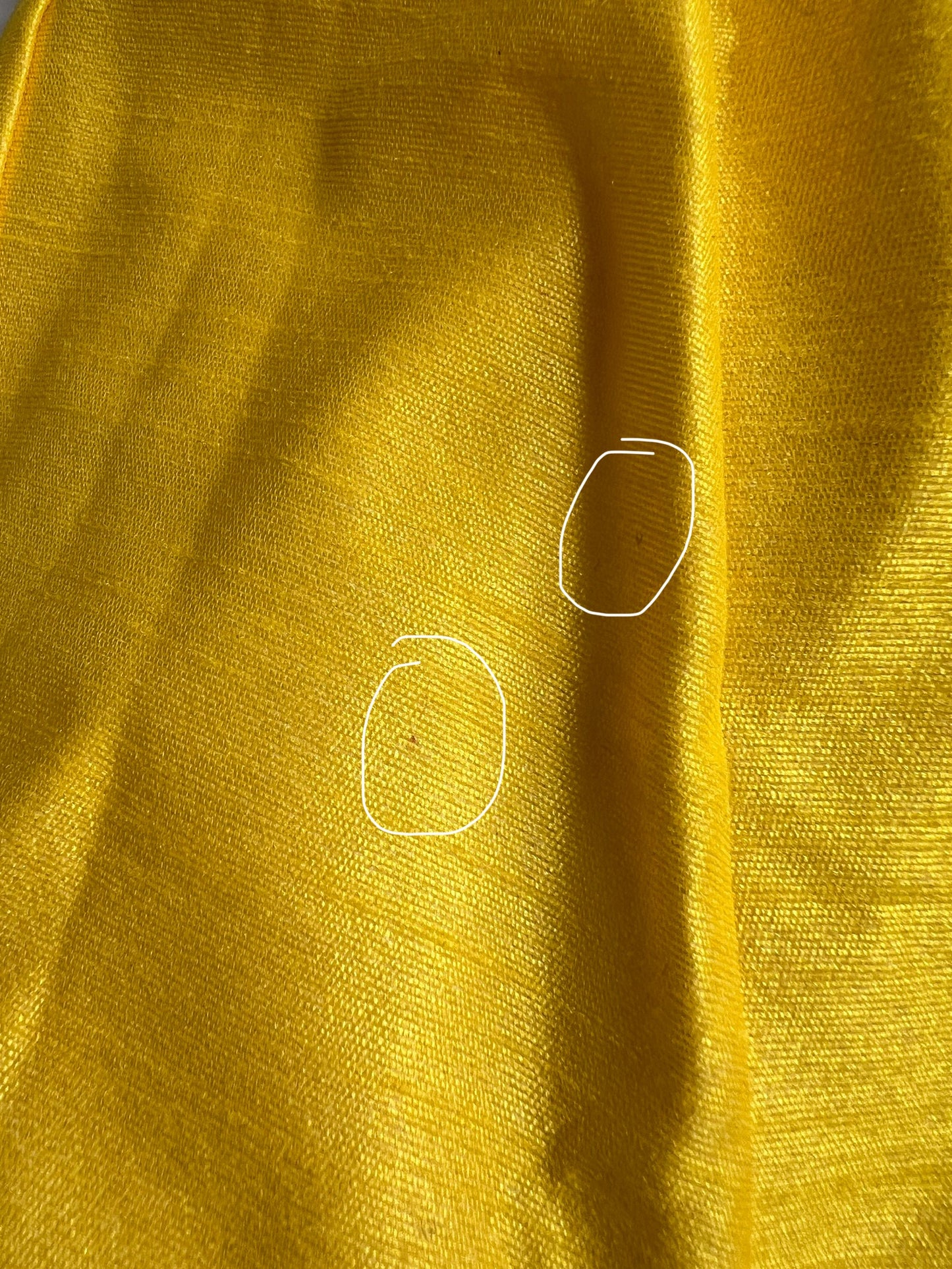 Imperfect Cancan Skirt - Yellow (Waist 38" Length 39")