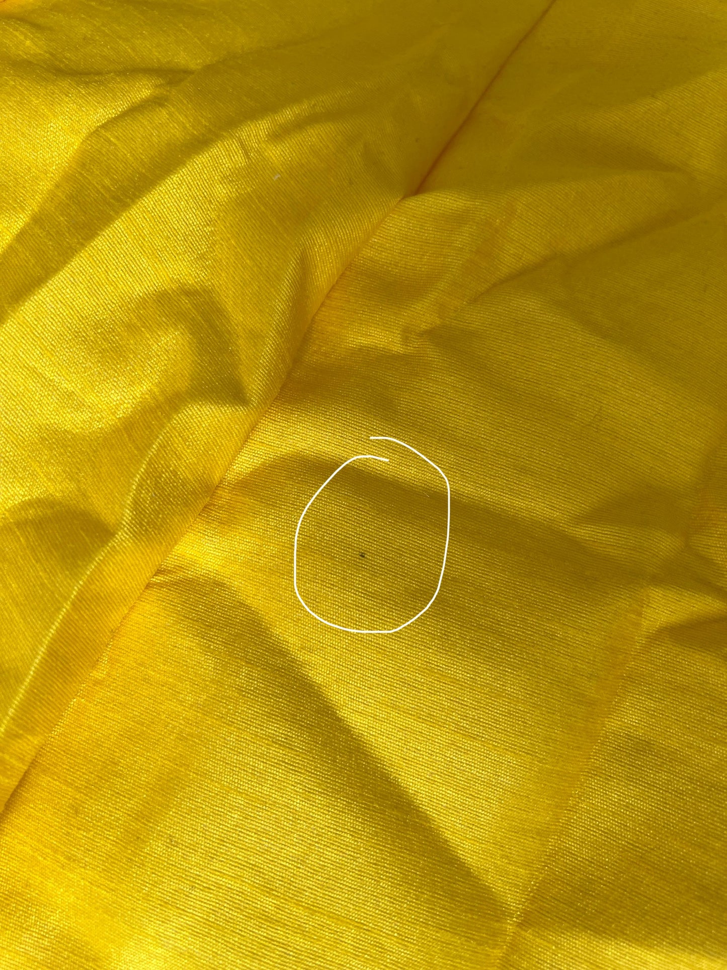 Imperfect Cancan Skirt - Yellow (Waist 36" Length 36")