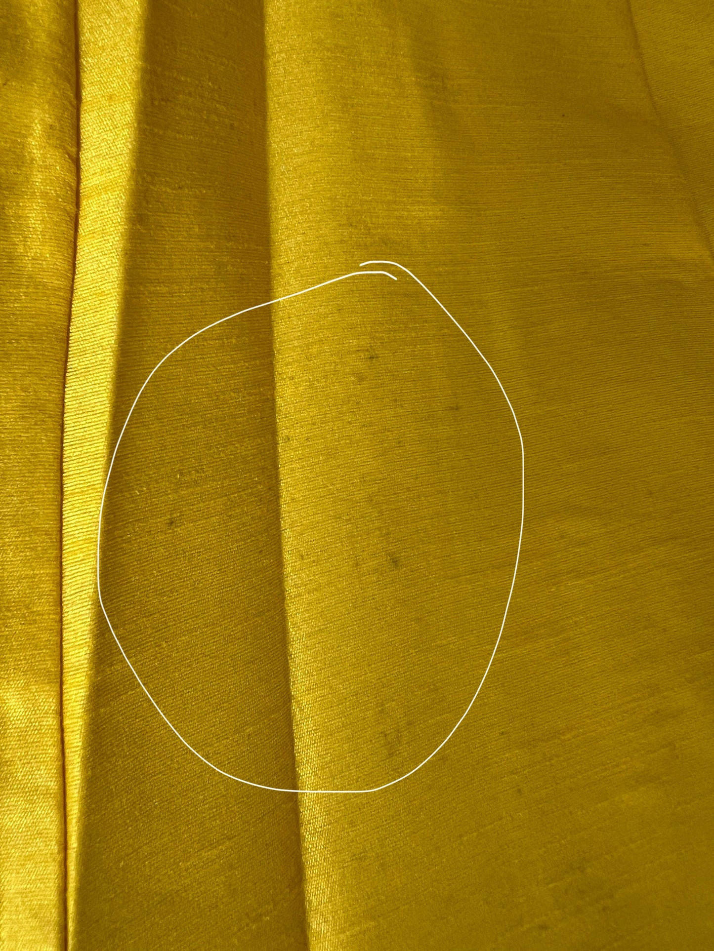 Imperfect Cancan Skirt - Yellow (Waist 36" Length 36")