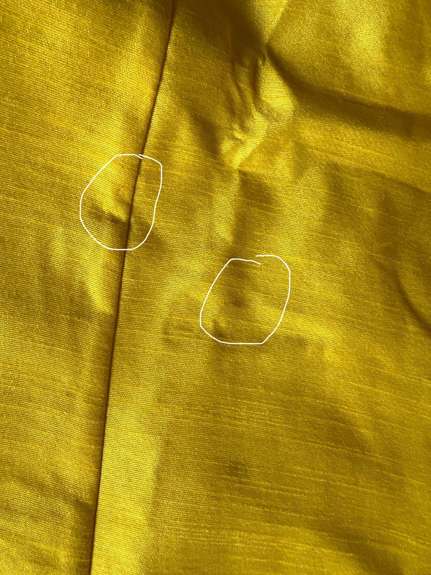 Imperfect Cancan Skirt - Yellow (Waist 36" Length 36")