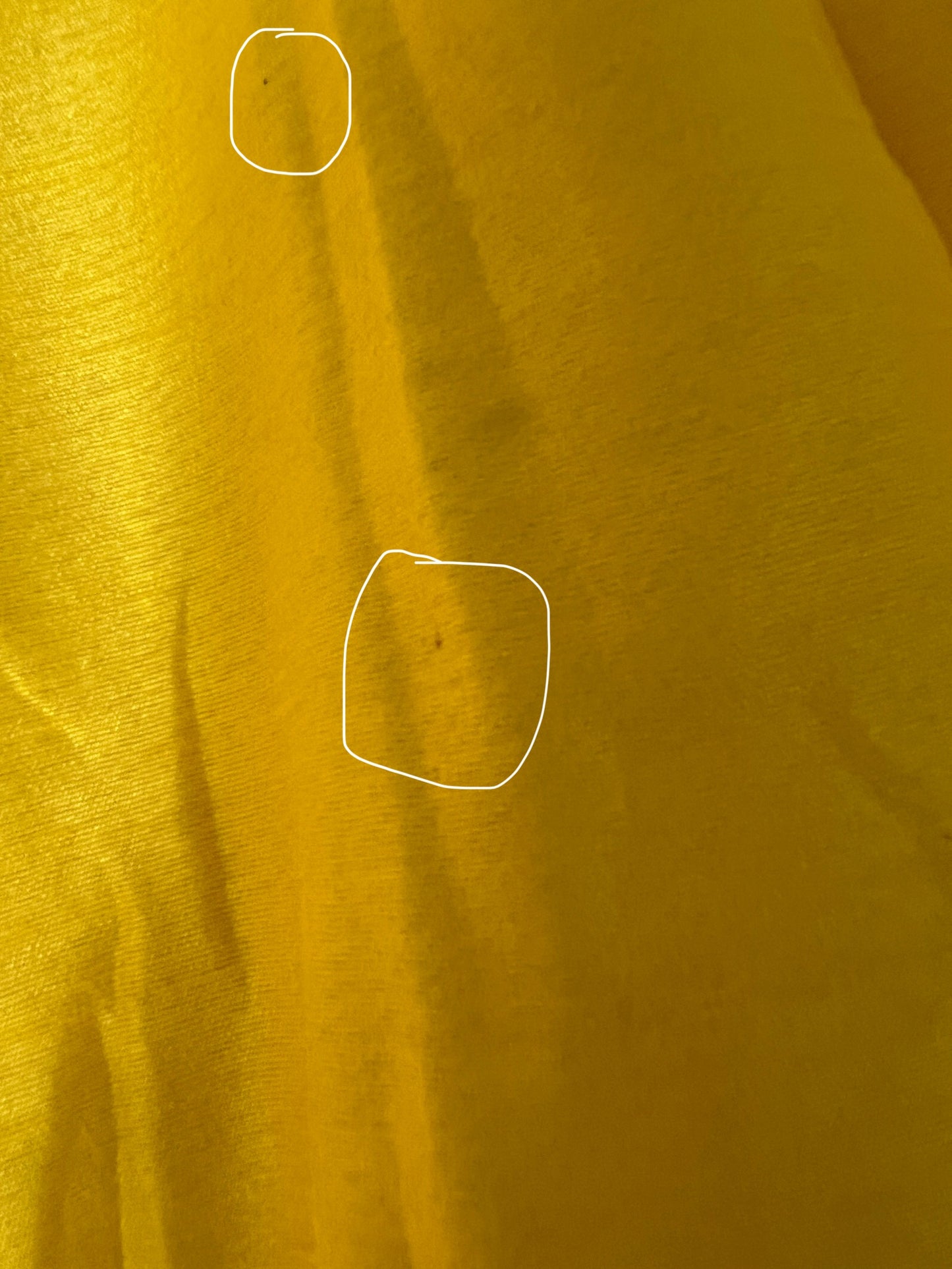 Imperfect Cancan Skirt - Yellow (Waist 36" Length 39")