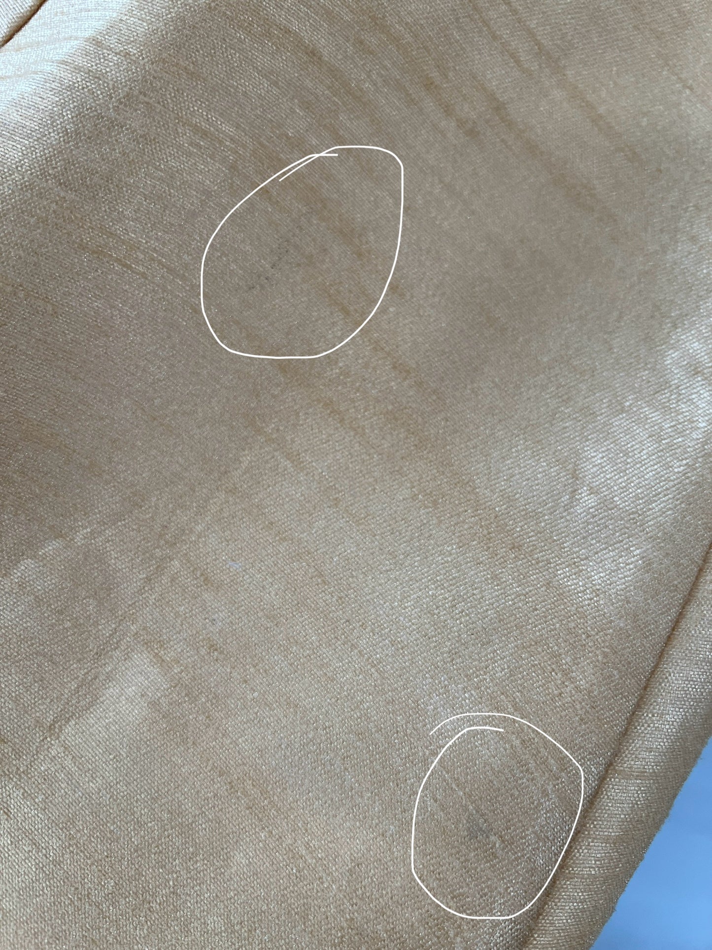 Imperfect Cancan Skirt - Gold (Waist 36" Length 36")