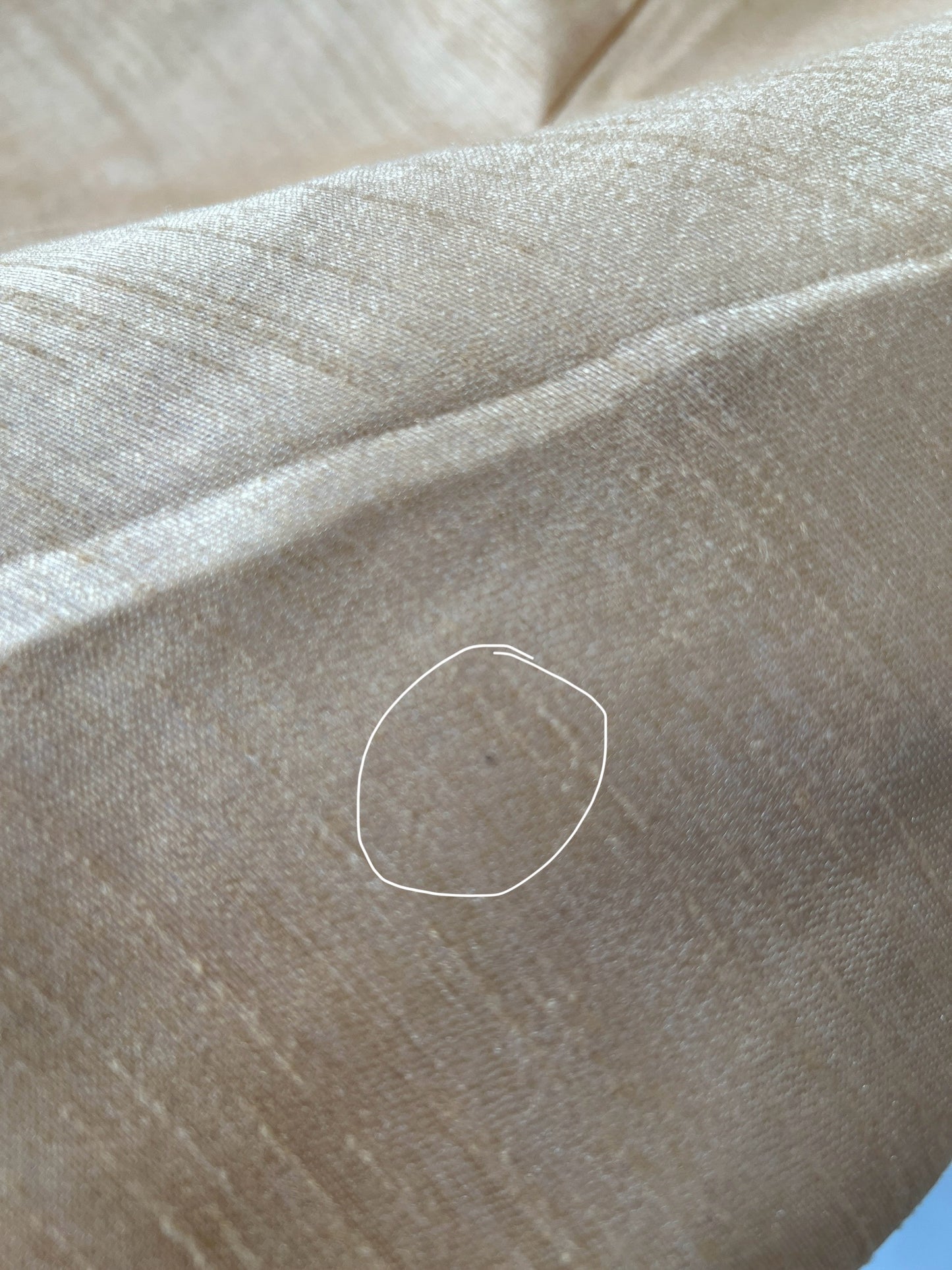 Imperfect Cancan Skirt - Gold (Waist 36" Length 36")