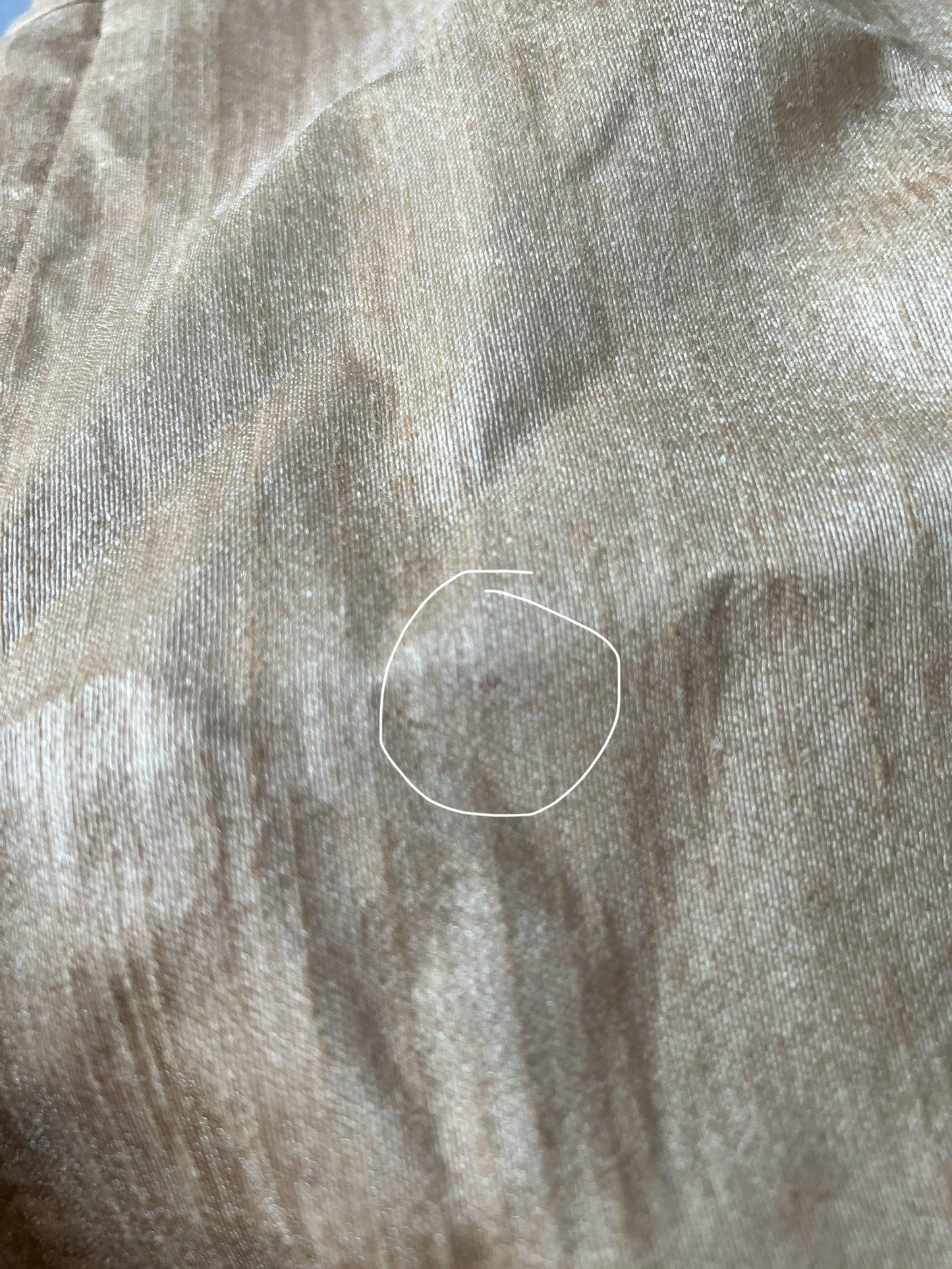 Imperfect Cancan Skirt - Gold (Waist 36" Length 36")