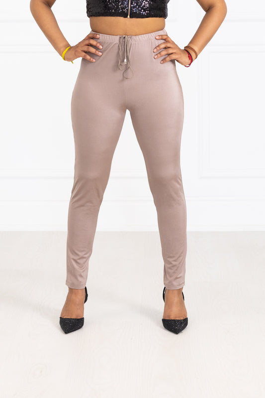 Mauve Silhouette Pants