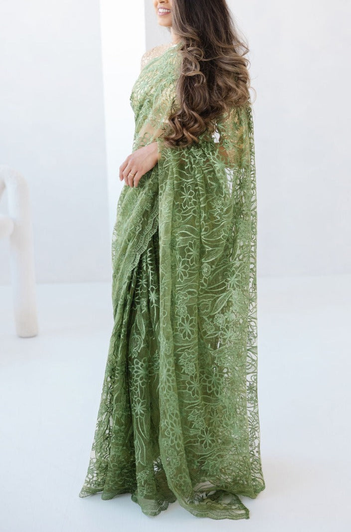 The Forest Fairy Saree