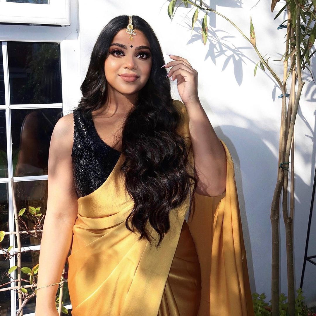 Black Sleeveless Sequin Crop Top