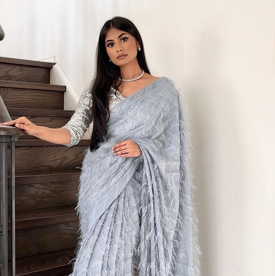 Silver Anna Crop Top