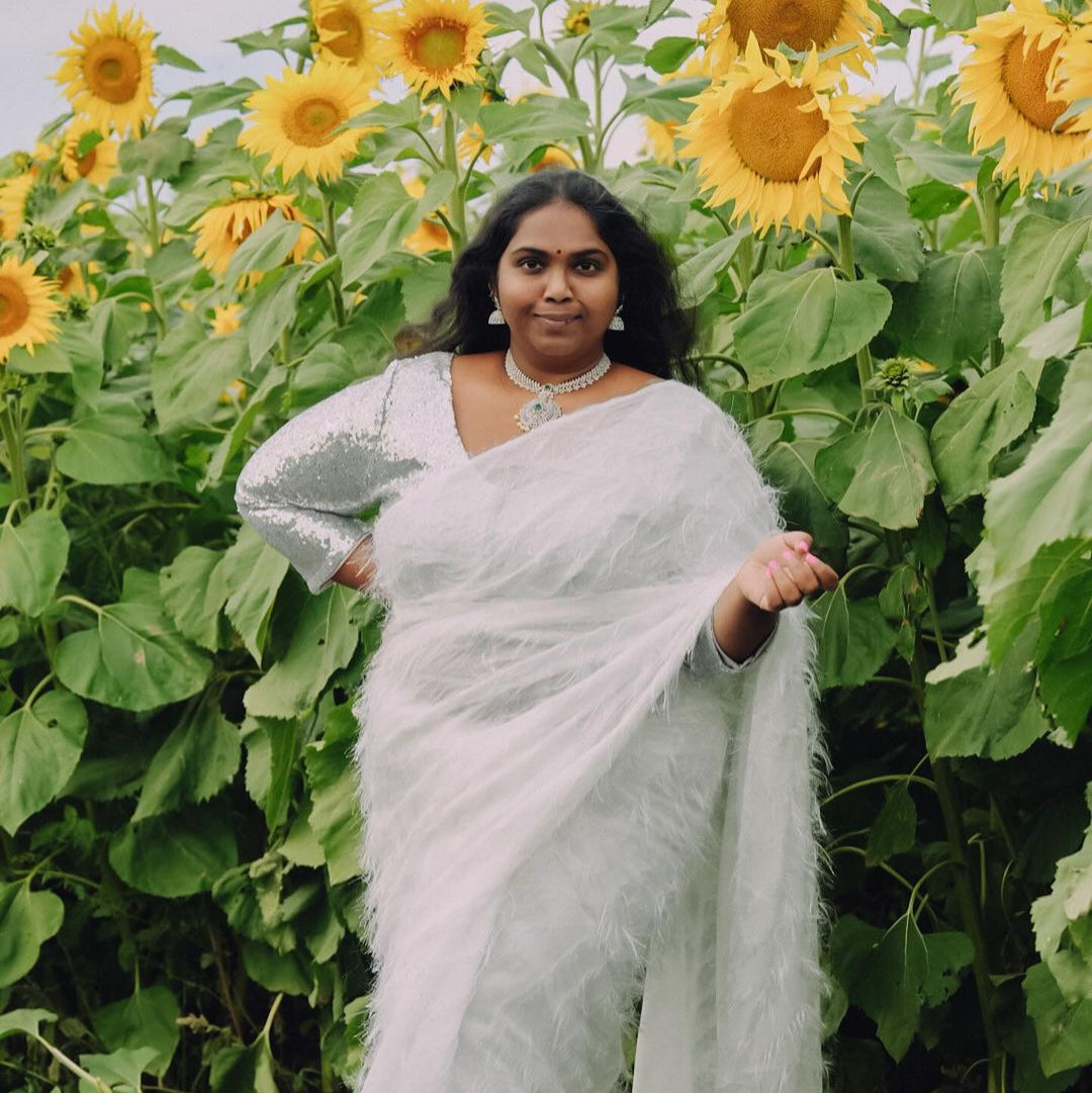 Silver Anna Crop Top