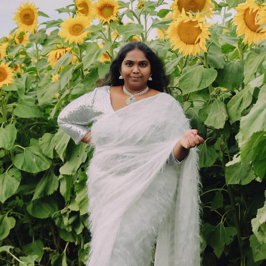 Silver Anna Crop Top