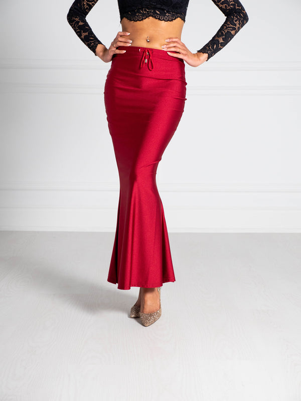 Leriya Fashion Microfiber Saree Shapewear Petticoat for Women, Cotton  Blended Shape Wear for Saree, Maroon, M price in Saudi Arabia,   Saudi Arabia