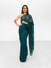 Lace Saree | Emerald Saree | 