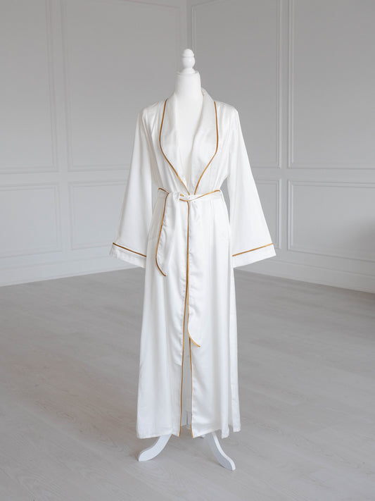 Comfy silk robe